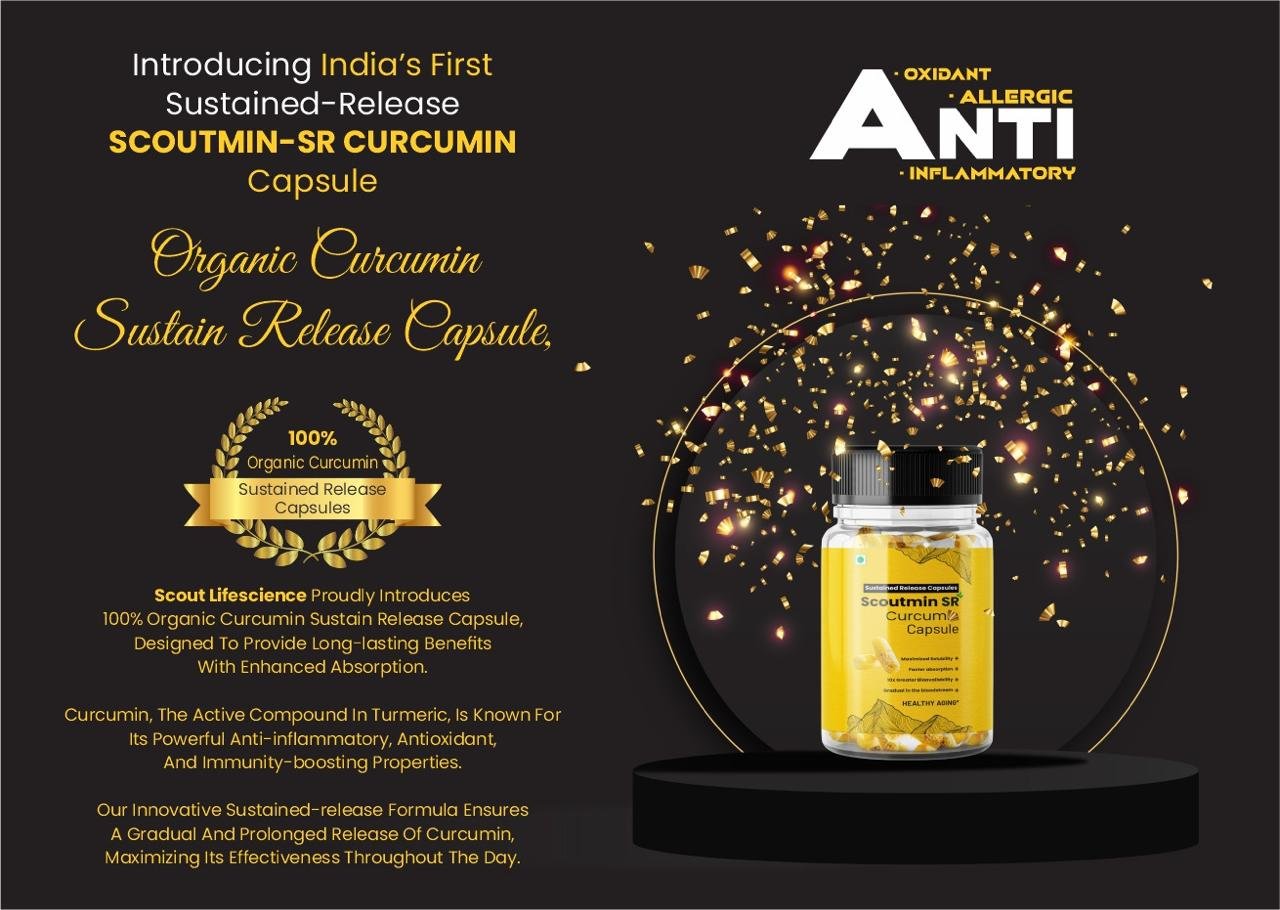 The Natural Way to Support Digestion: Curcumin Extract Sustained Release Capsules (P_03)